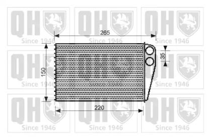 Теплообменник QUINTON HAZELL QHR2178