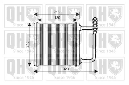 Теплообменник QUINTON HAZELL QHR2183