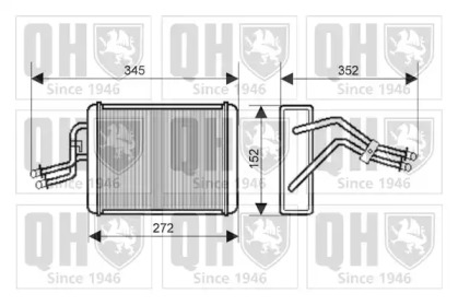 Теплообменник QUINTON HAZELL QHR2188