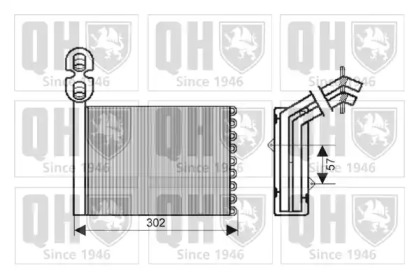 Теплообменник QUINTON HAZELL QHR2189