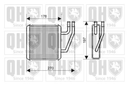 Теплообменник QUINTON HAZELL QHR2190