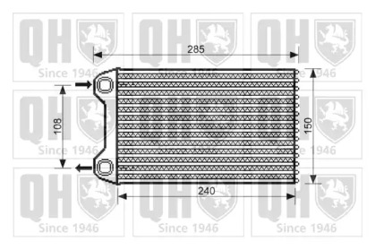 Теплообменник QUINTON HAZELL QHR2193