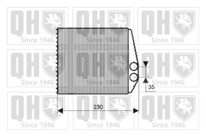 Теплообменник QUINTON HAZELL QHR2195