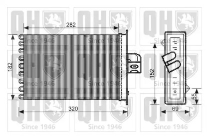 Теплообменник QUINTON HAZELL QHR2199