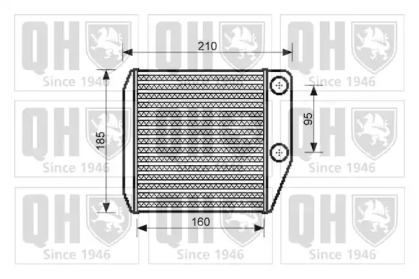 Теплообменник QUINTON HAZELL QHR2200