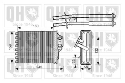 Теплообменник QUINTON HAZELL QHR2201