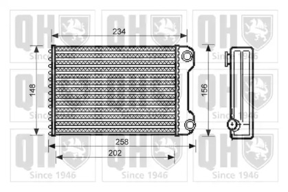 Теплообменник QUINTON HAZELL QHR2202