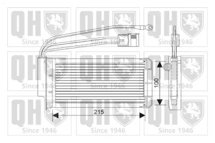 Теплообменник QUINTON HAZELL QHR2217