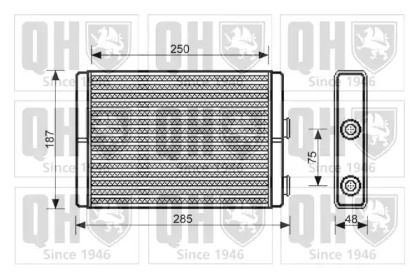 Теплообменник QUINTON HAZELL QHR2219