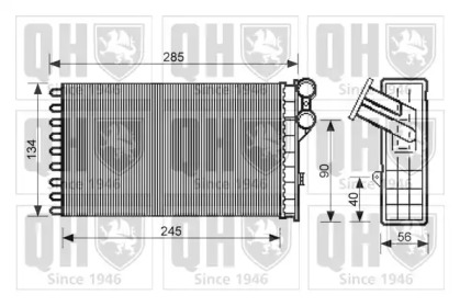 Теплообменник QUINTON HAZELL QHR2220