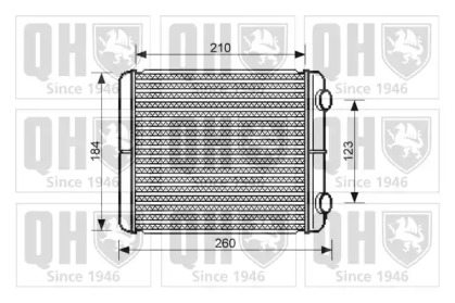 Теплообменник QUINTON HAZELL QHR2222