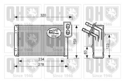 Теплообменник QUINTON HAZELL QHR2230