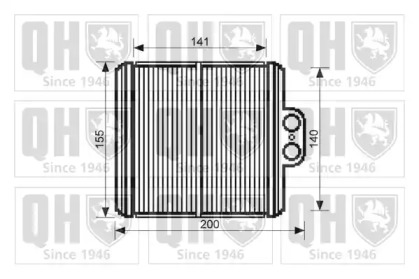 Теплообменник QUINTON HAZELL QHR2231