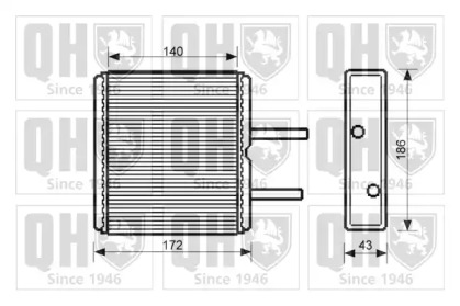 Теплообменник QUINTON HAZELL QHR2232