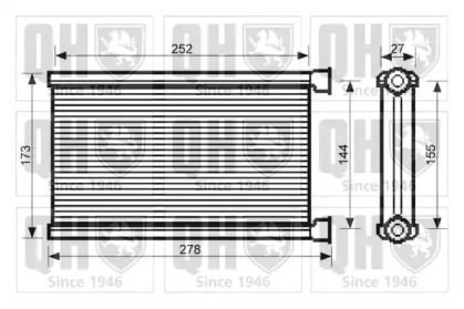 Теплообменник QUINTON HAZELL QHR2234