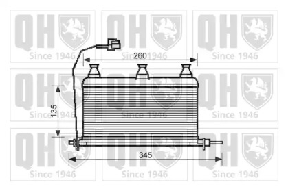 Теплообменник QUINTON HAZELL QHR2236