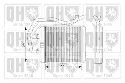 Теплообменник QUINTON HAZELL QHR2245