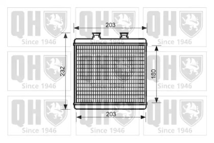 Теплообменник QUINTON HAZELL QHR2250