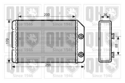 Теплообменник QUINTON HAZELL QHR2257