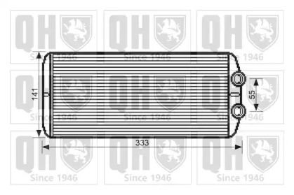 Теплообменник QUINTON HAZELL QHR2259