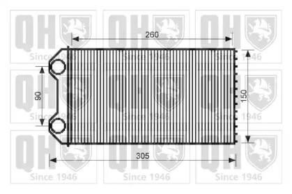 Теплообменник QUINTON HAZELL QHR2263