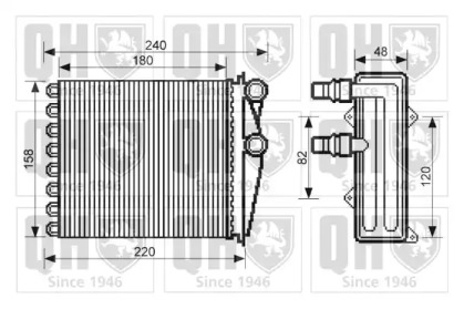 Теплообменник QUINTON HAZELL QHR2265