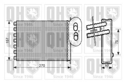 Теплообменник QUINTON HAZELL QHR2279