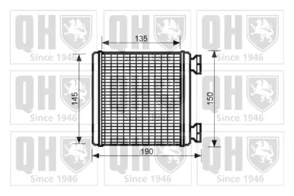 Теплообменник QUINTON HAZELL QHR2283