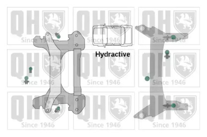 Гидроаккумулятор, подвеска / амортизация QUINTON HAZELL QHS_XANTIA_6