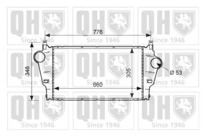 Теплообменник QUINTON HAZELL QIC100