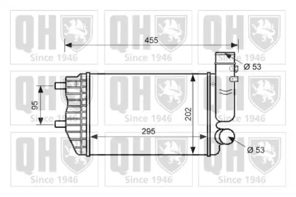 Теплообменник QUINTON HAZELL QIC103