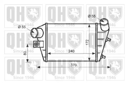 Теплообменник QUINTON HAZELL QIC104