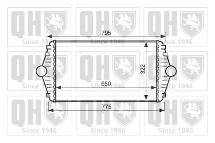 Теплообменник QUINTON HAZELL QIC105