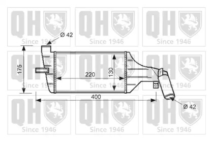 Теплообменник QUINTON HAZELL QIC106