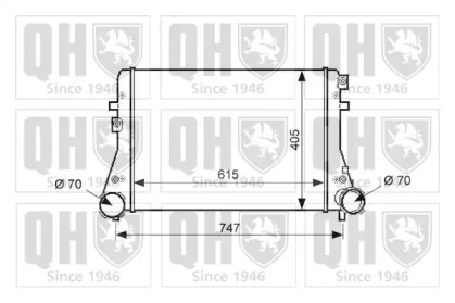 Теплообменник QUINTON HAZELL QIC107