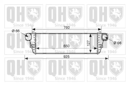 Теплообменник QUINTON HAZELL QIC111