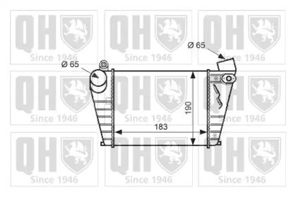 Теплообменник QUINTON HAZELL QIC115