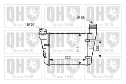 Теплообменник QUINTON HAZELL QIC116