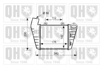 Теплообменник QUINTON HAZELL QIC121