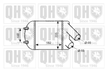 Теплообменник QUINTON HAZELL QIC125