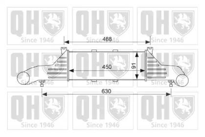 Теплообменник QUINTON HAZELL QIC131