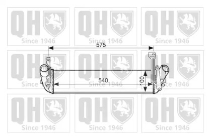 Теплообменник QUINTON HAZELL QIC133