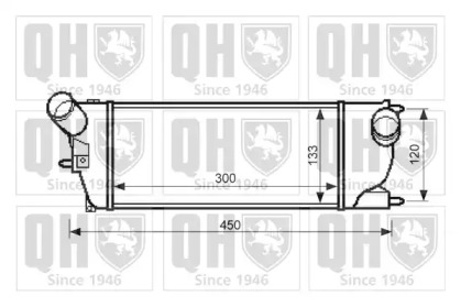 Теплообменник QUINTON HAZELL QIC135