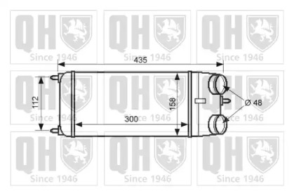 Теплообменник QUINTON HAZELL QIC136