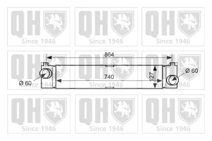 Теплообменник QUINTON HAZELL QIC137