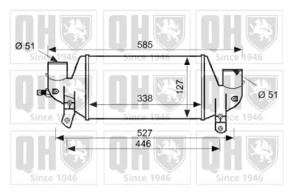 Теплообменник QUINTON HAZELL QIC147