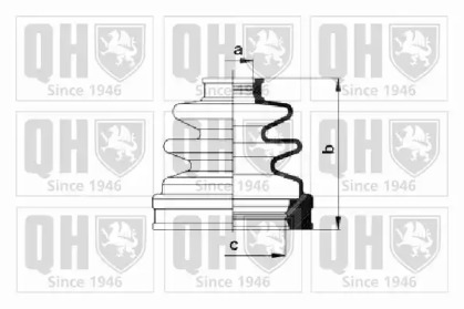 Комплект пыльника QUINTON HAZELL QJB1028