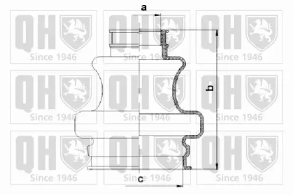 Комплект пыльника QUINTON HAZELL QJB1081