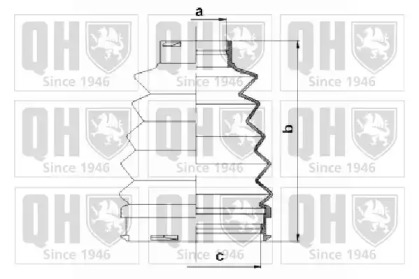 Комплект пыльника QUINTON HAZELL QJB1085