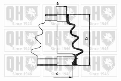 Комплект пыльника QUINTON HAZELL QJB1089
